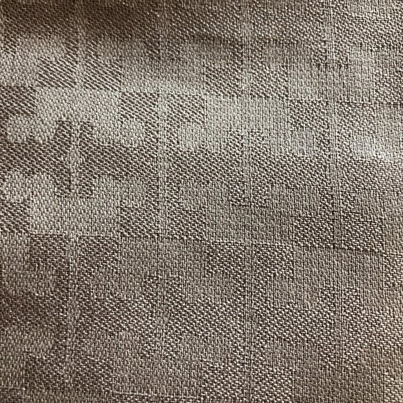 Tory Burch Mosaic Logo Jacquard Scarf French Gray - Picture 5 of 6